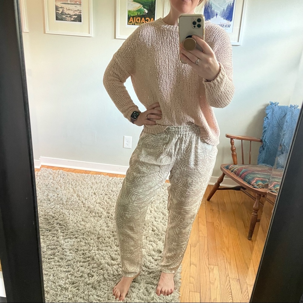 Anthropology Hei Hei Rayon Jogger Pant